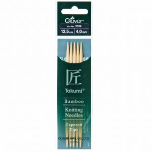 Bamboo Knitting Needles Double Pointed 12.5cm J3791-J3804