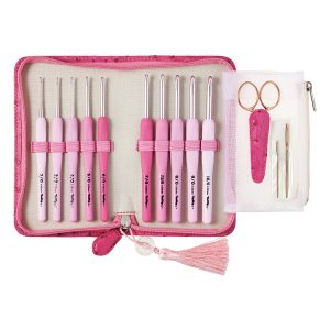 TULIP ETIMO Rose Cushion Grip Crochet Hooks Set