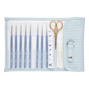 TULIP ETIMO Steel Crochet Hooks Set (Premium Gold)