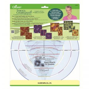 Trace 'n Create Quilt Templates - Carefree Curves Collection J9578
