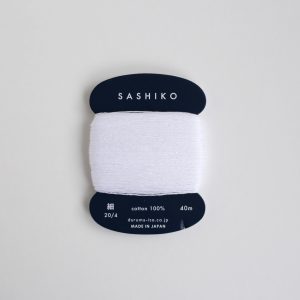 Sashiko Thread (Thin) White 40m