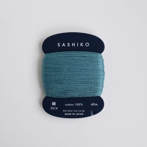 Sashiko Thread (Thin) Peacock 40m