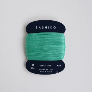 Sashiko Thread (Thin) Emerald 40m