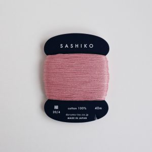 Sashiko Thread (Thin) Plum 40m