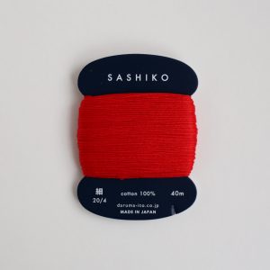 Sashiko Thread (Thin) Chilli 40m