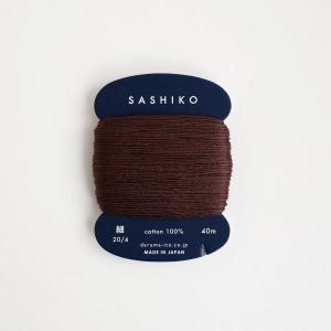 Sashiko Thread (Thin) Brown 40m