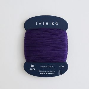 Sashiko Thread (Thin) Purple 40m