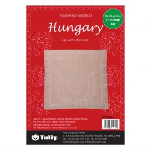 TULIP Sashiko World Hungary (Pairs of Pitchers - Laurel Wreath and Tree of Life)