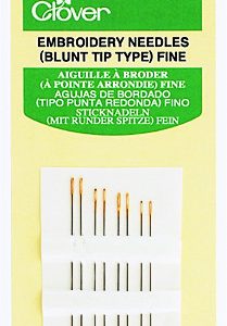 Embroidery Needles (Blunt Tip Type) Fine