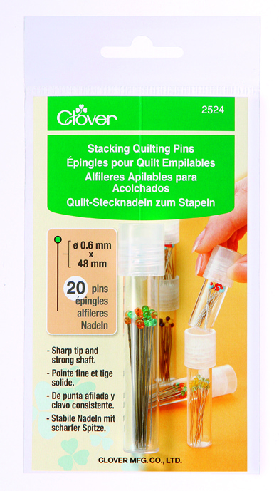 Stacking Quilting Pins