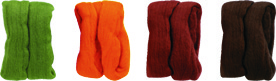 Natural Wool Roving Assortment Set "A"