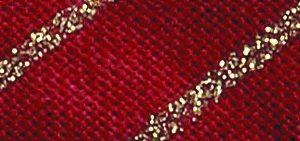 Fusible Bias Tape Marble Lame Stripe J760/Red