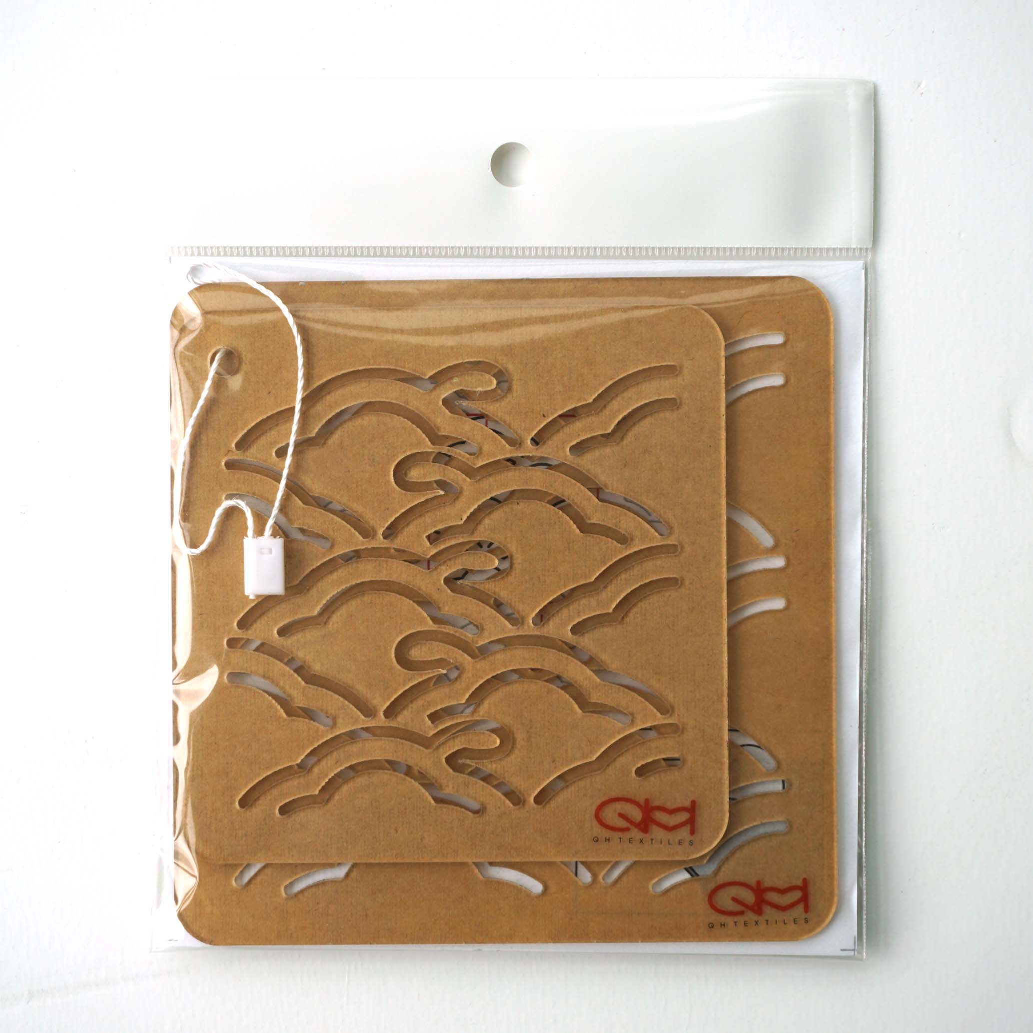 Sashiko Stencil "Namigashira-Mon" QSS2018-06