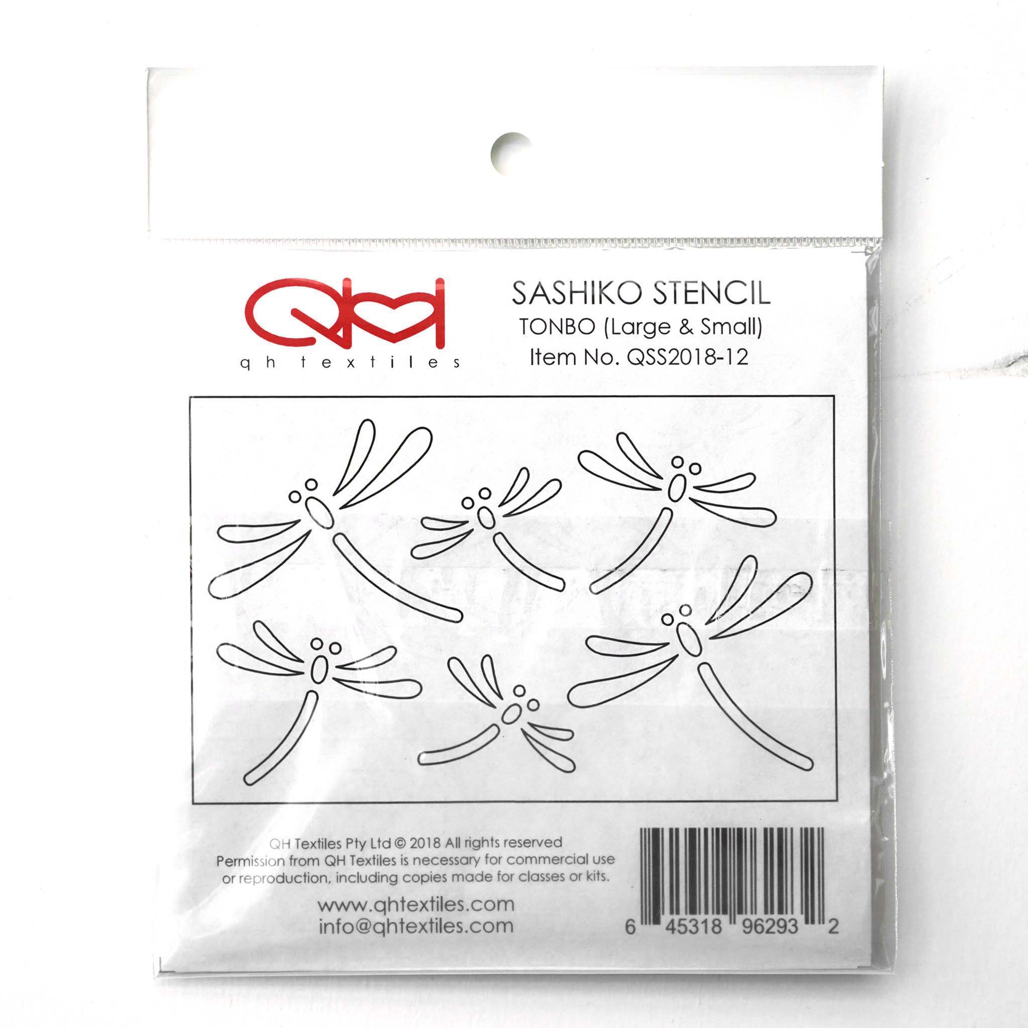 Sashiko Stencil "Tonbo" QSS2018-12 - Image 2