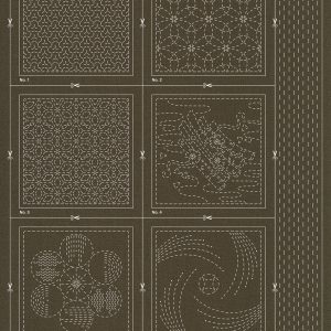 Sashiko/Hitome-Zashi Coasters CST2021-03B