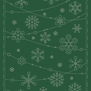 Sashiko Cloth "Holy Night" KF2021-32-GR
