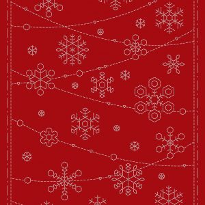 Sashiko Cloth "Holy Night" KF2021-33-RD
