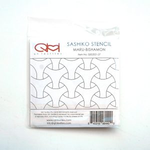 Sashiko Stencil "Maru-Bishamon" QSS2021-27