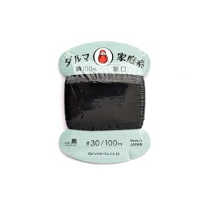 Multipurpose Cotton Thread (Extra Fine) #30  Y0115-BLACK