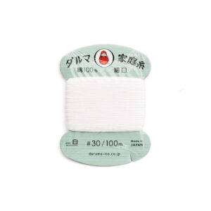 Multipurpose Cotton Thread (Extra Fine) #30  Y0115-WHITE