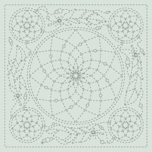 Sashiko Cloth KF2025-46 "Dream Catcher"