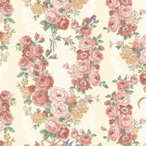 Quilt Gate - Ruru Bouquet - RU2500H-12