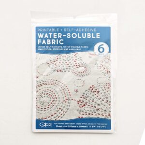 Printable+Self-adhesive Water-Soluble Fabric QH2025-J4A