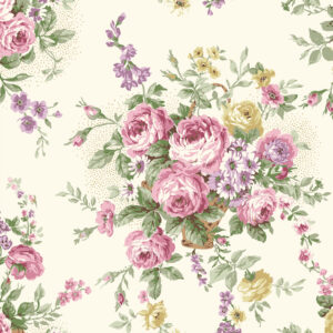 Quilt Gate - RuRu Bouquet - Rose Wreath RU2530-11
